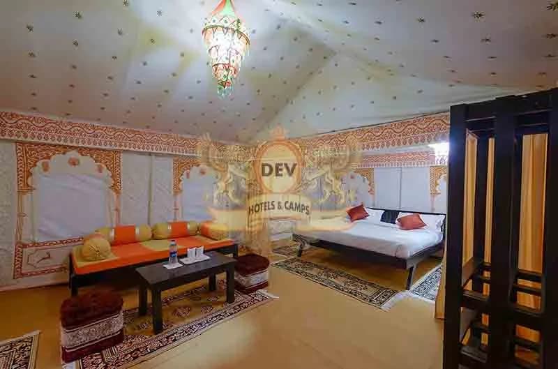 Superior tent interior
